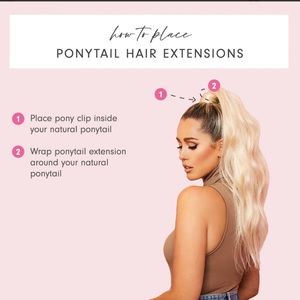Glam Seamless Invisi Ponytail - 613 Beach Blond - Remi Human Hair - 22 inch